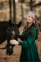 Side Pull Hackamore with a fancy noseband bitless attachment all sizes SOLID COLOR