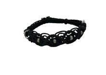 Side Pull Hackamore with jasper braided into a fancy noseband bitless attachment all sizes SOLID COLOR