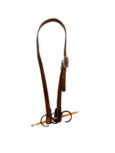 Simple leather Headstall horse size