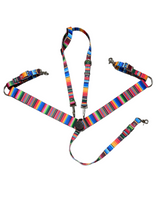 Serape tack set breast collar nylon horse size