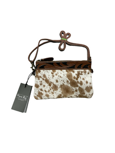 myra  small cowhide belt bag wristlet