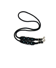 8' Fancy  braided loop reins