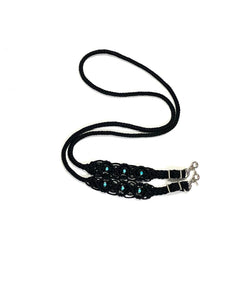 8' Fancy  braided loop reins