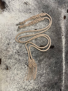 Beaded Browband Headstall and matching split reins with a fancy braided browband all sizes