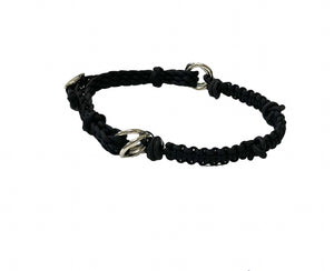 Knotted Sidepull bitless attachment…. You choose color of braid and  all sizes.