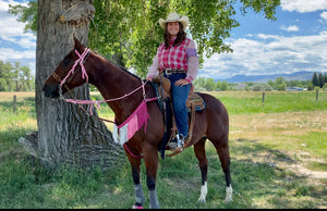 Purple  ombré Tack set …. All sizes