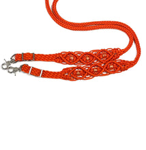 8' Fancy  braided loop reins