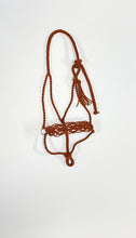 Braided horse halter